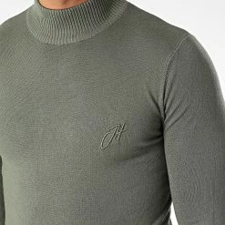 Tout neuf 🎁 Pull ZW037 Vert Kaki de John H ❤️ 7 Tout neuf 🎁 Pull ZW037 Vert Kaki de John H ❤️ -John H Soldes john h 345636 ZW037 ARMY GREEN 20221028T162405 02