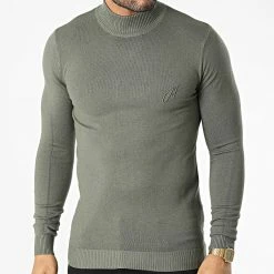 Tout neuf 🎁 Pull ZW037 Vert Kaki de John H ❤️ 8 Tout neuf 🎁 Pull ZW037 Vert Kaki de John H ❤️ -John H Soldes john h 345636 ZW037 ARMY GREEN 20221028T162407 03