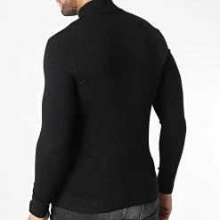 Budget ✨ Pull ZW037 Noir de John H 🎉 -John H Soldes john h 345640 ZW037 BLACK 20221028T155952 04