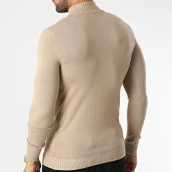 Budget ⭐ Pull ZW037 Beige de John H ❤️ -John H Soldes john h 345643 ZW037 CAMEL 20221028T162307 04