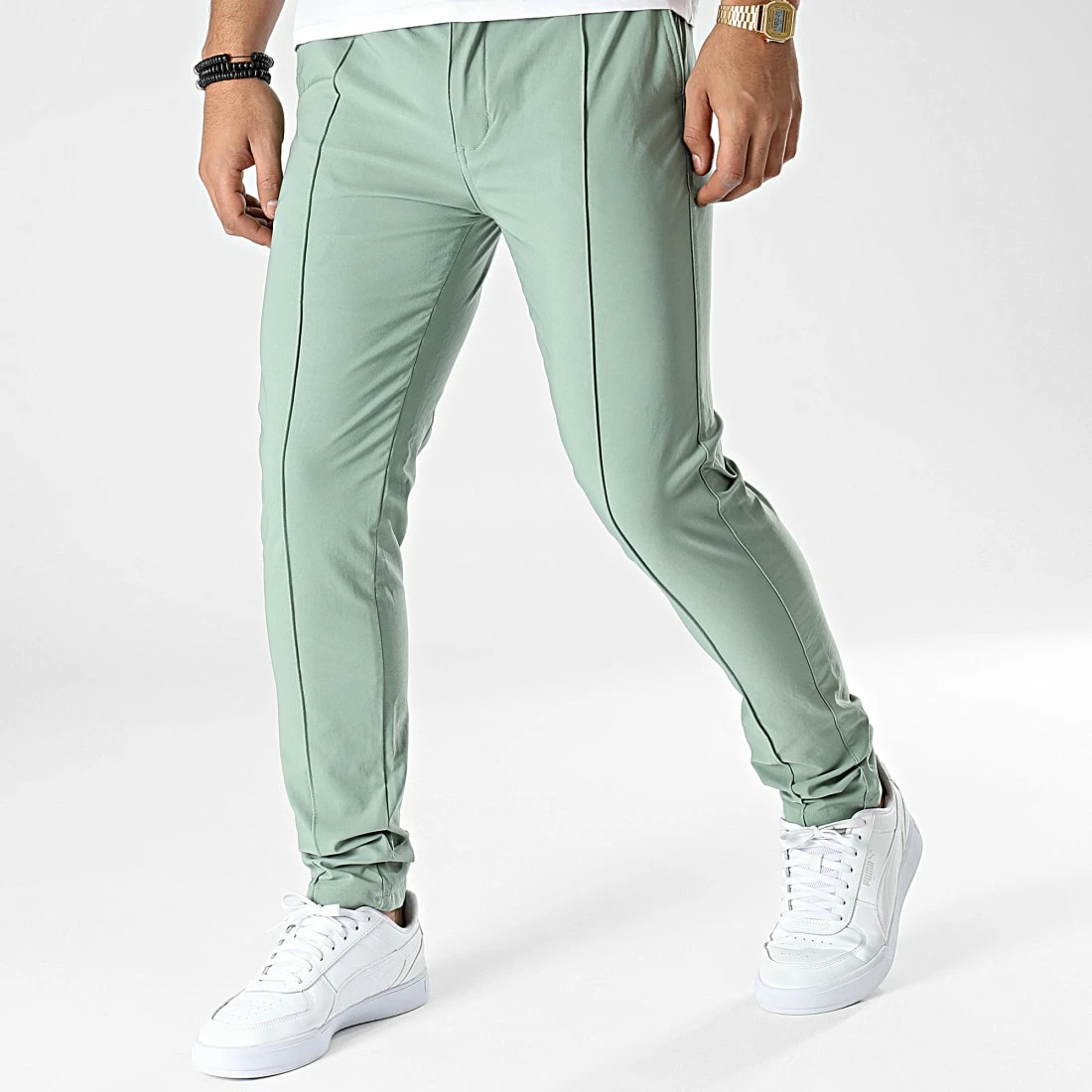 Top 10 🔥 Pantalon Jogging XQ35 Vert de John H 🥰 3 Top 10 🔥 Pantalon Jogging XQ35 Vert de John H 🥰