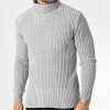 Budget ✔️ Pull Col Roulé ZW025 Gris de John H ✨ -John H Soldes john h 346081 ZW025 GREY 20221031T140631 01