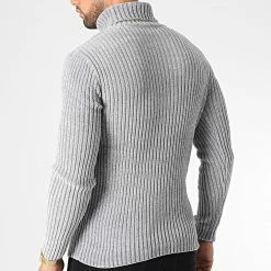 Budget ✔️ Pull Col Roulé ZW025 Gris de John H ✨ 9 Budget ✔️ Pull Col Roulé ZW025 Gris de John H ✨ -John H Soldes john h 346081 ZW025 GREY 20221031T140635 04