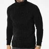 Offres 🛒 Pull Col Roulé ZW025 Noir de John H 👍 -John H Soldes john h 346085 ZW025 BLACK 20221031T123849 01