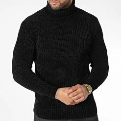 Offres 🛒 Pull Col Roulé ZW025 Noir de John H 👍 8 Offres 🛒 Pull Col Roulé ZW025 Noir de John H 👍 -John H Soldes john h 346085 ZW025 BLACK 20221031T123852 03