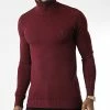 Top 10 🤩 Pull Col Roulé SW051 Bordeaux de John H 😀 -John H Soldes john h 346096 ZW051 WINE RED 20221031T144342 01