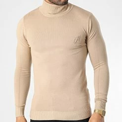 Remise 🔥 Pull Col Roulé SW051 Camel Clair de John H 🎉 -John H Soldes john h 346098 ZW051 CAMEL 20221031T135613 03