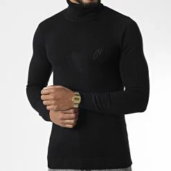 Top 10 ⌛ Pull Col Roulé SW051 Noir de John H ✔️ 8 Top 10 ⌛ Pull Col Roulé SW051 Noir de John H ✔️ -John H Soldes john h 346100 ZW051 BLACK 20221031T150041 03