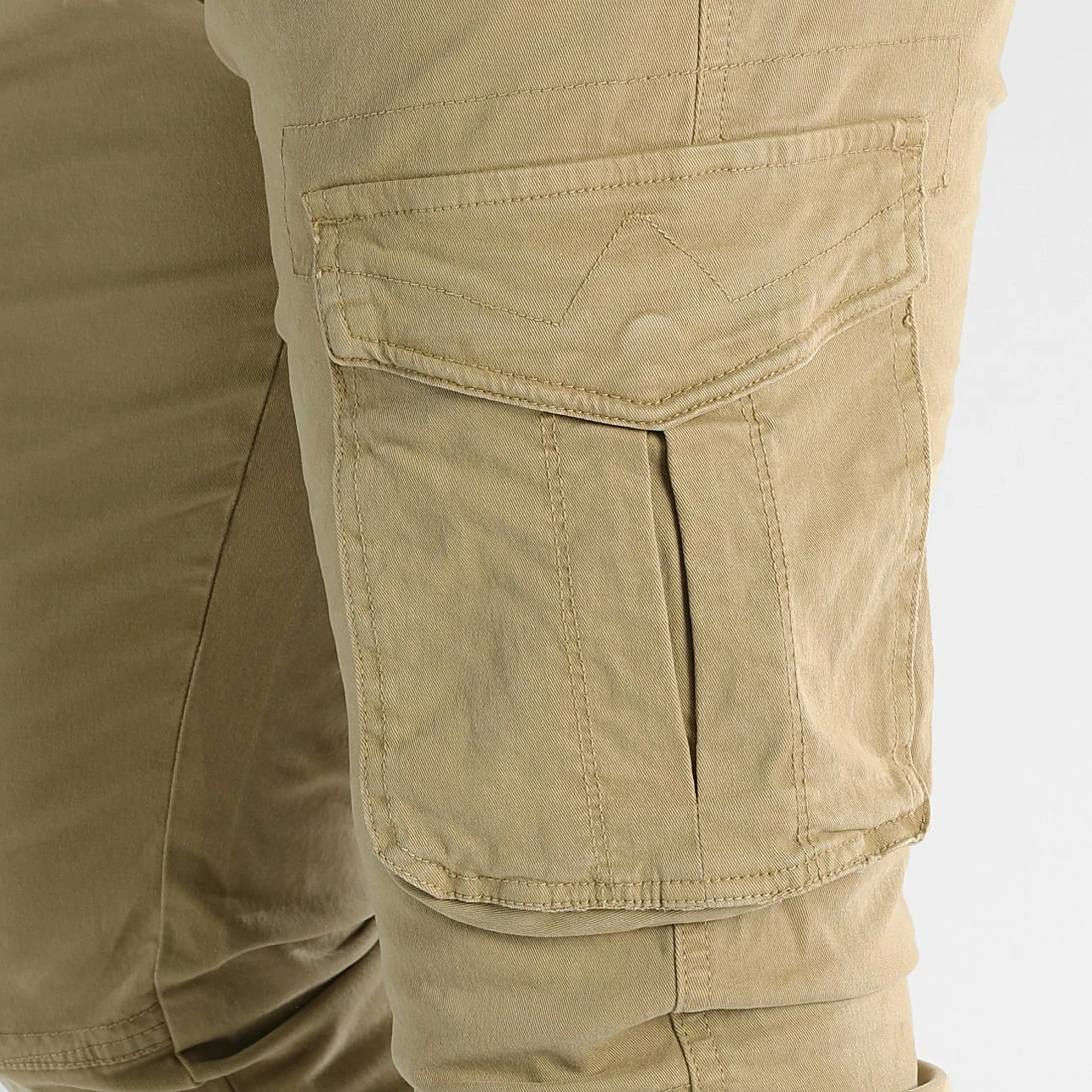 Meilleur prix 🔔 Pantalon Cargo XQ05 Beige Sable de John H 🥰 4 Meilleur prix 🔔 Pantalon Cargo XQ05 Beige Sable de John H 🥰 – Image 2