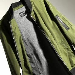 Meilleur prix 👏 Bomber Super Slim Fit G7515 Vert Kaki de John H 🛒 -John H Soldes john h 67484 FAB G7515 GREEN 20210416T123451 06