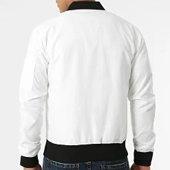 Bon marché 😉 Bomber Super Slim Fit G7515 Blanc de John H 🔥 9 Bon marché 😉 Bomber Super Slim Fit G7515 Blanc de John H 🔥 -John H Soldes john h 67486 FAB G7515 WHITE TPDT 20211001T153314 04