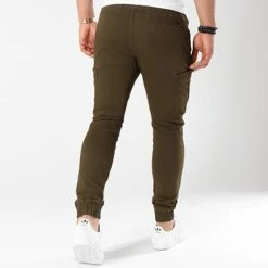 Offres 🎉 Pantalon Cargo P6085 Vert Kaki de John H 🥰 11 Offres 🎉 Pantalon Cargo P6085 Vert Kaki de John H 🥰 -John H Soldes john h 70598 fab18 p6085 green 20180820T105208 055